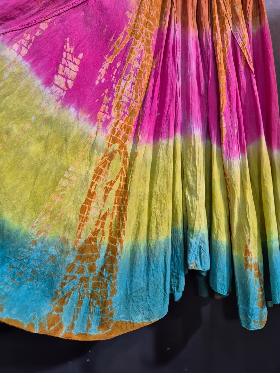 면나염 타이 다이 롱 스커트 55 66 상품이미지5