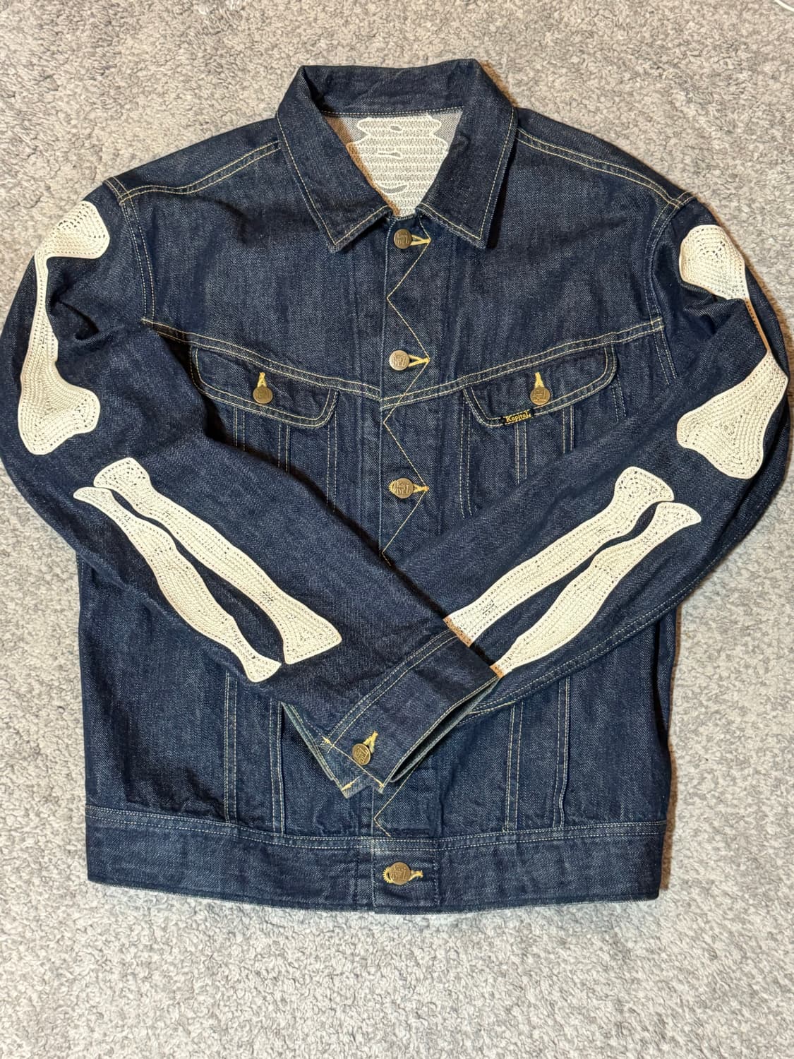 캐피탈 본 데님자켓 상품이미지2