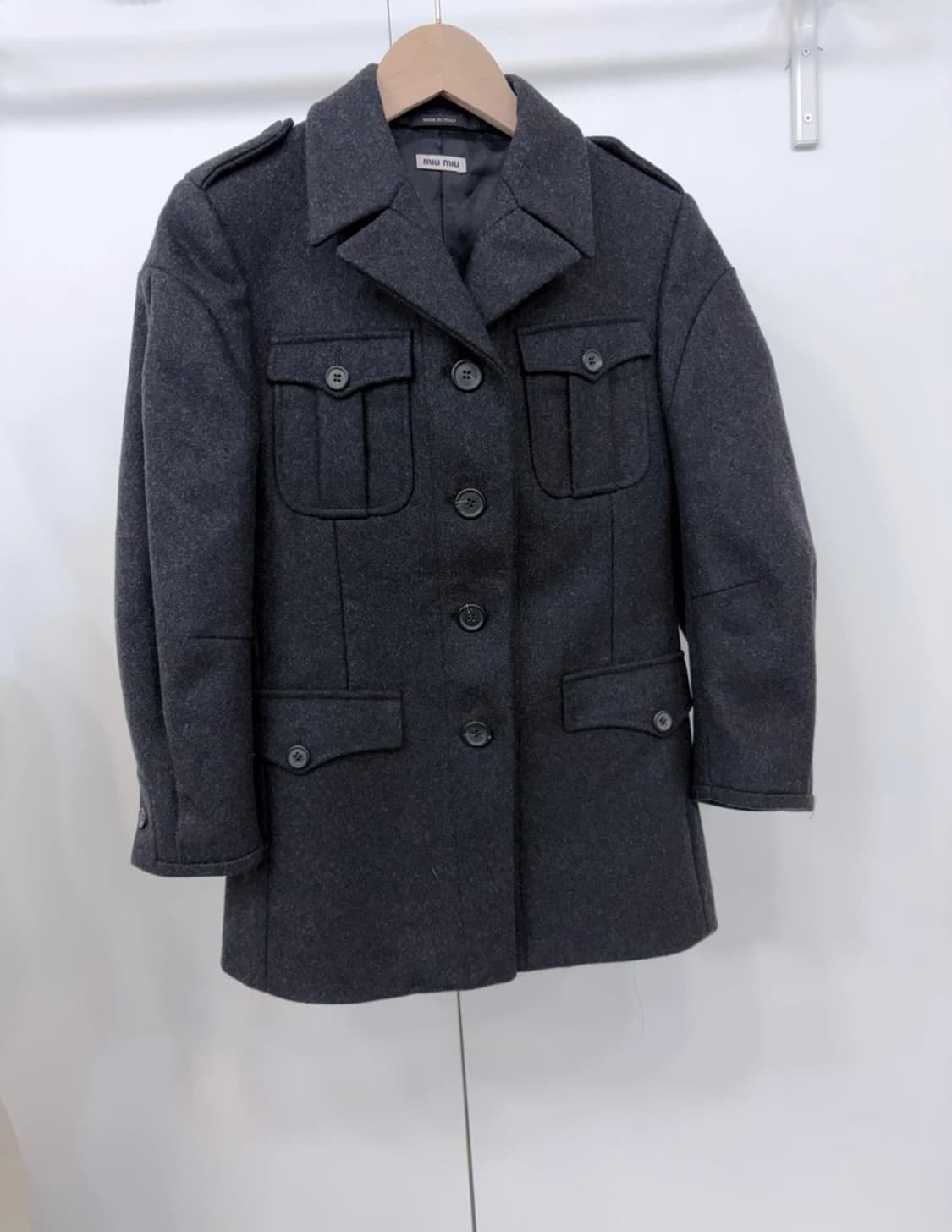 Miu Miu 미우미우 런웨이 울 자켓 상품이미지6