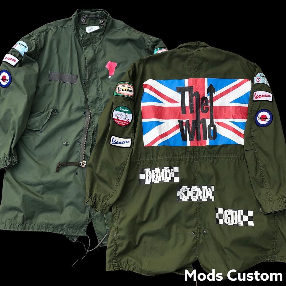 [M] M65 피쉬테일 파카 개파카 Mods 커스텀 상품이미지1