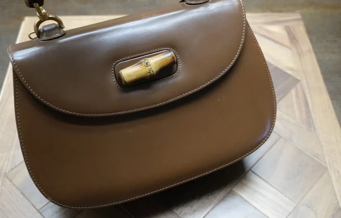 구찌 1947 뱀부백 탑핸들백 상품이미지2