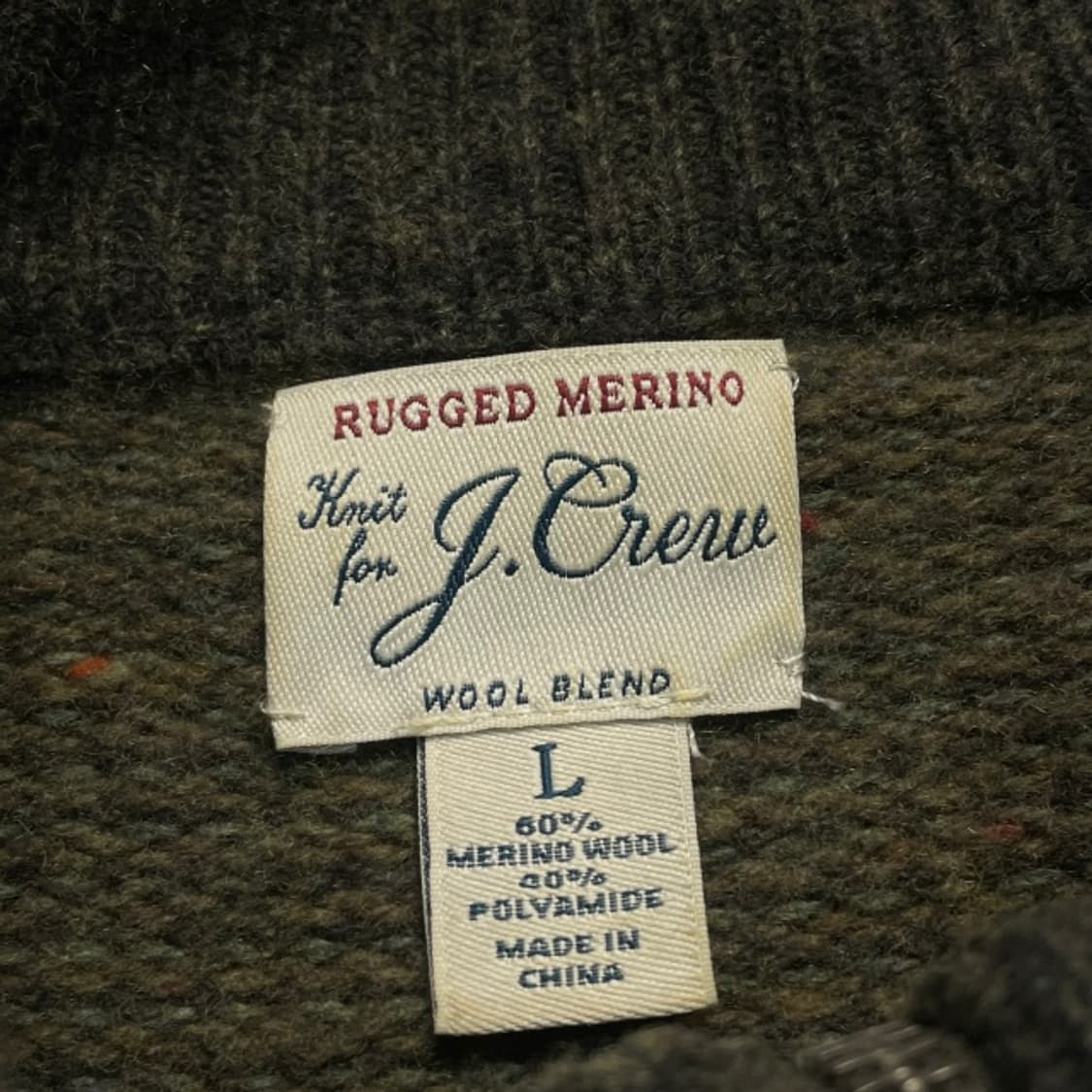 100 제이크루 반집업 니트  상품이미지3