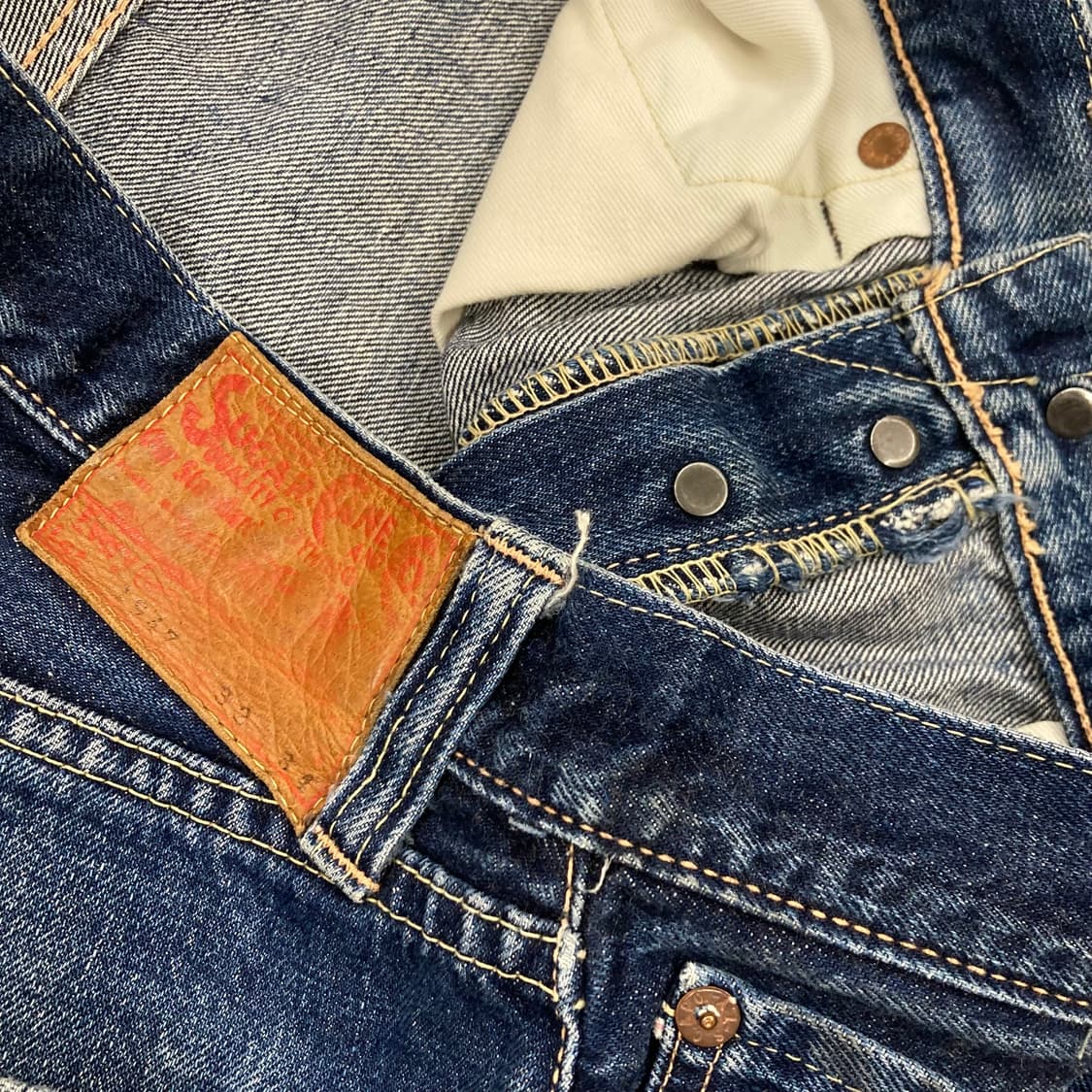 SUGAR CANE 슈가케인 빈티지 셀비지 데님팬츠 상품이미지8