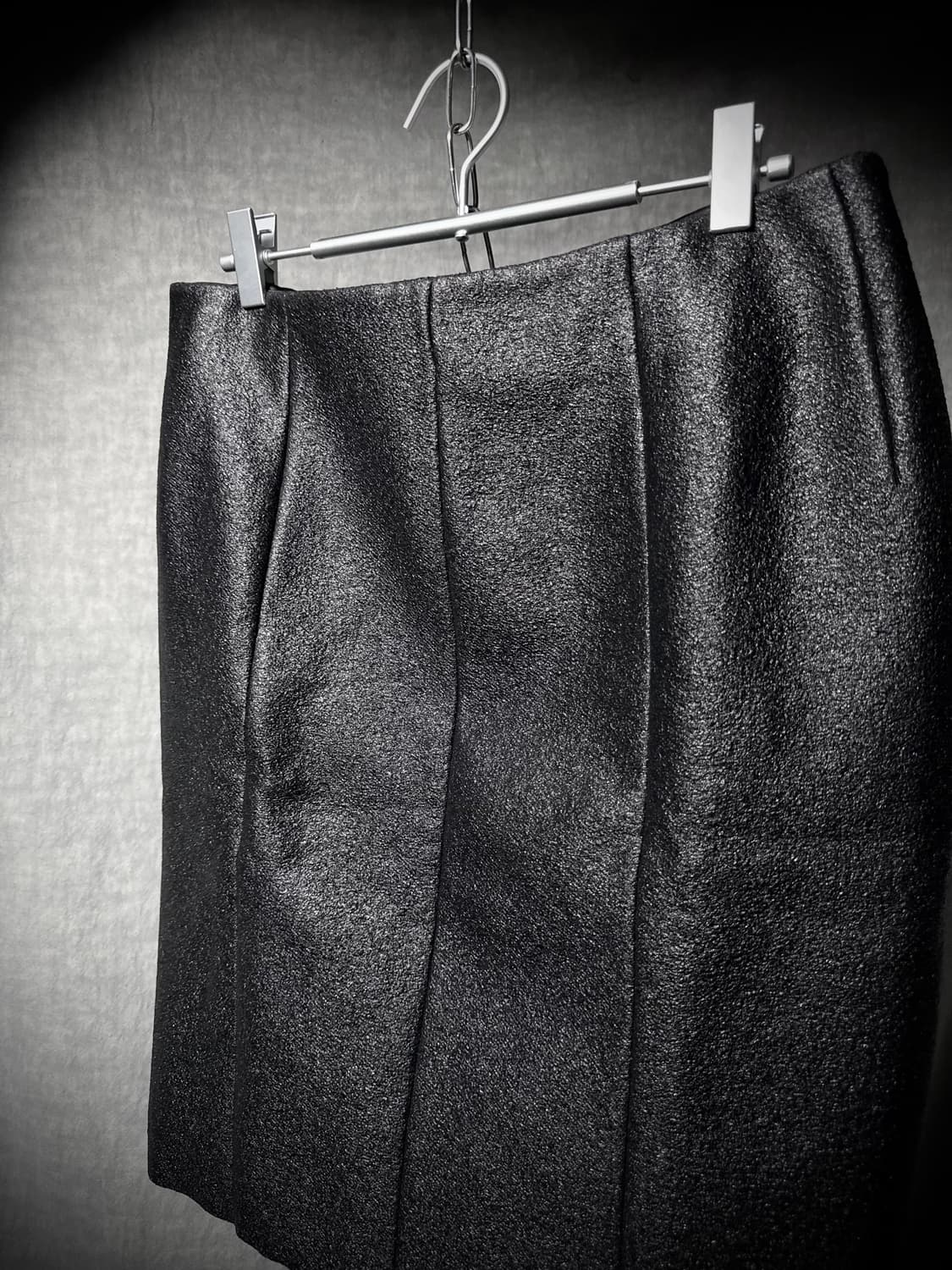 Cédric Charlier Metallic Paneled Skirt 상품이미지3