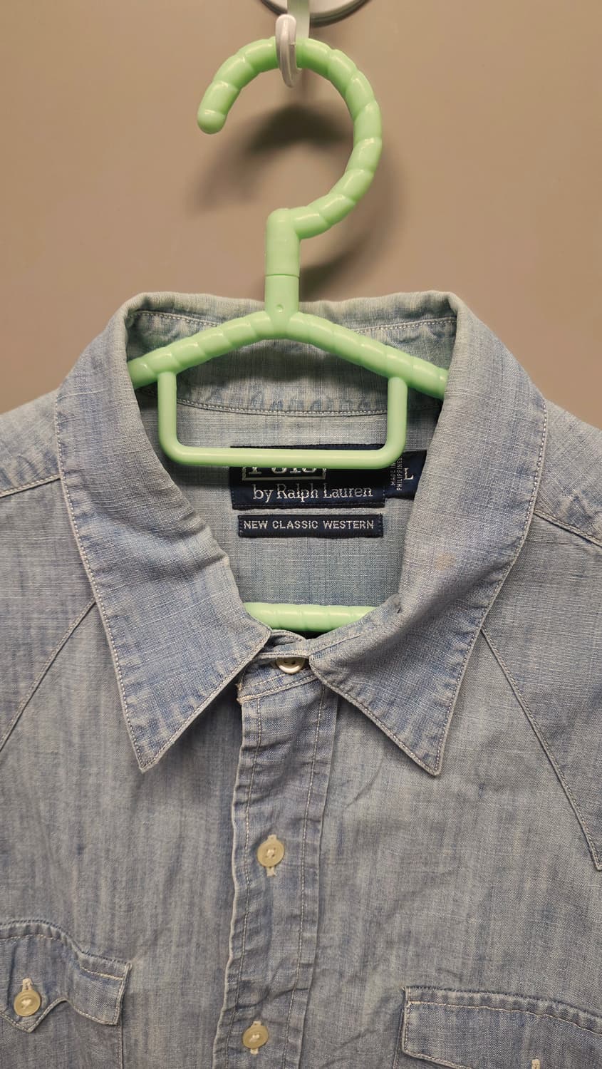 폴로 랄프로렌 데님 웨스턴 셔츠 상품이미지3