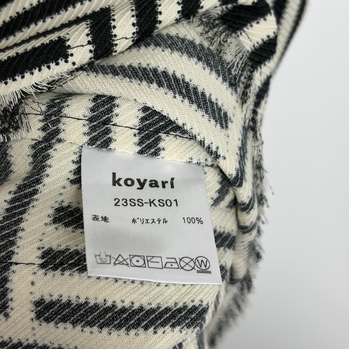 Koyari 코야리 카라 포켓 패턴 반팔 셔츠 상품이미지7