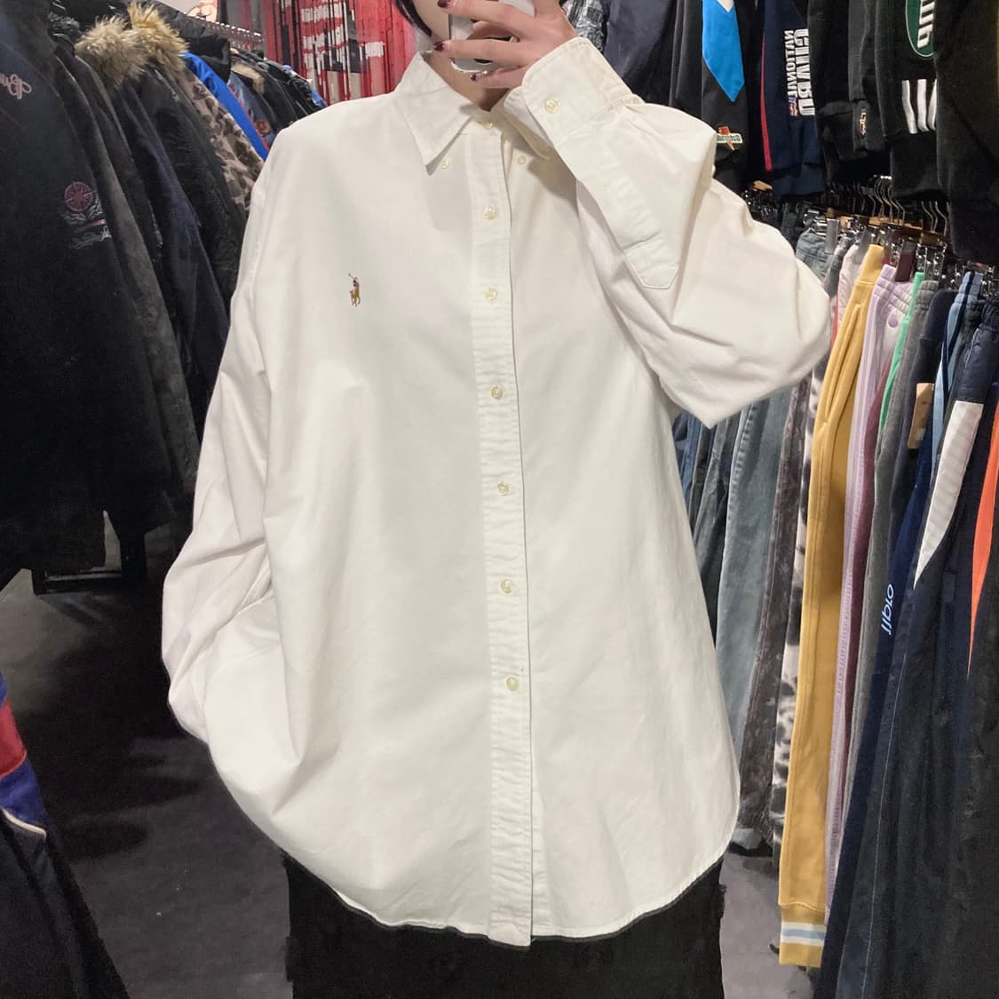 [IM]폴로 랄프로렌 멀티 포니 화이트셔츠 상품이미지1