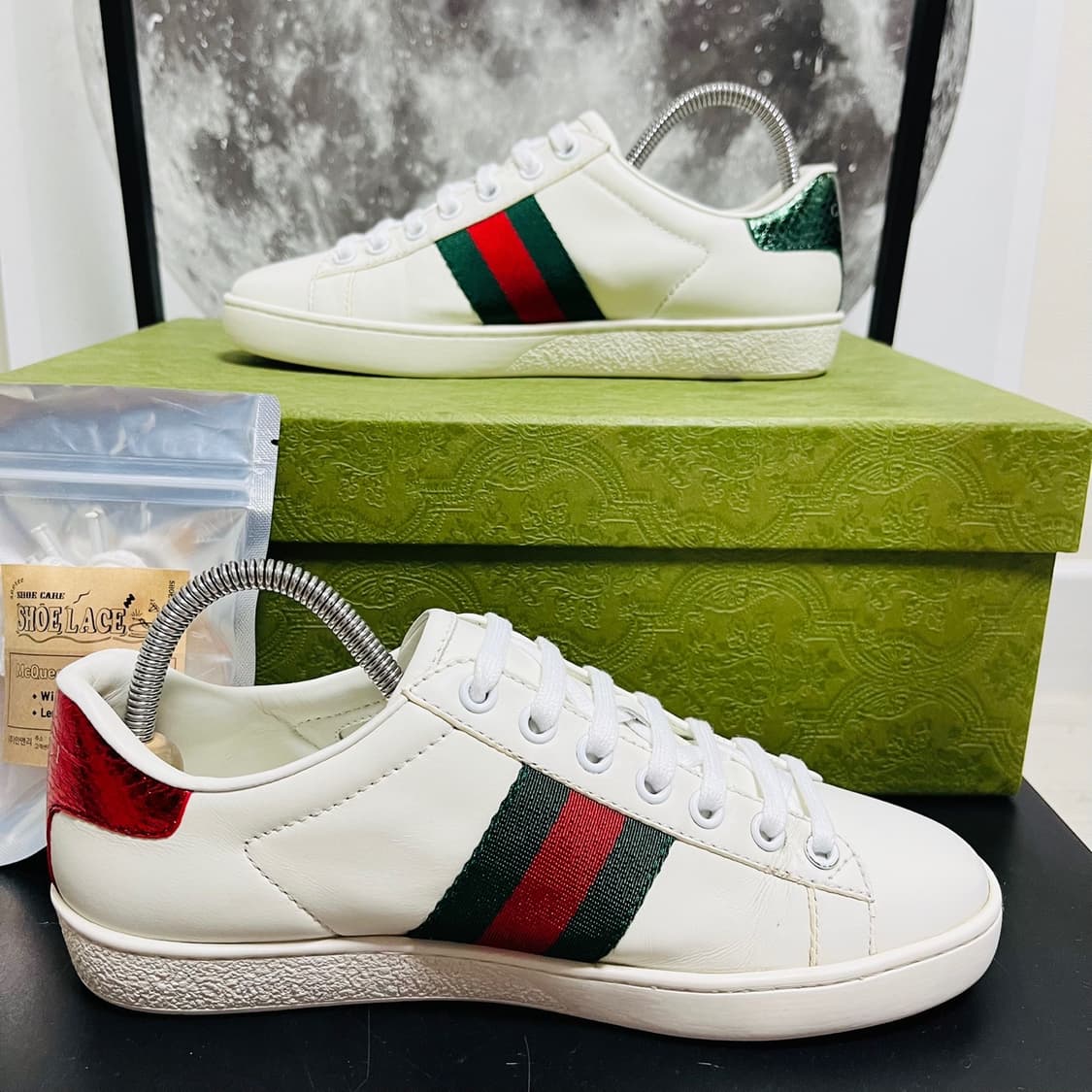 정품 35) 구찌 꿀벌 에이스 스니커즈 225~230 상품이미지2