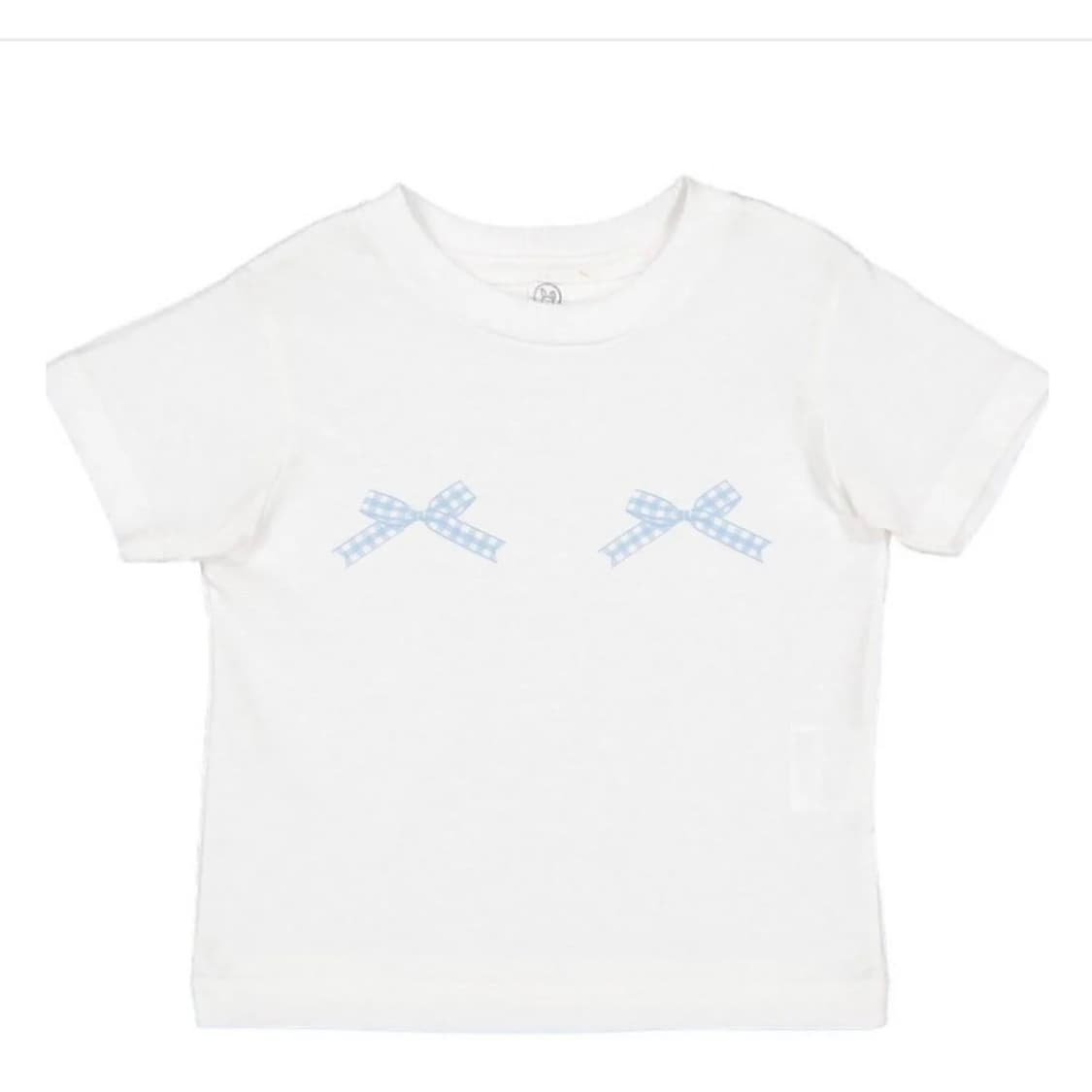 romantic blue ribbon tee 상품이미지2