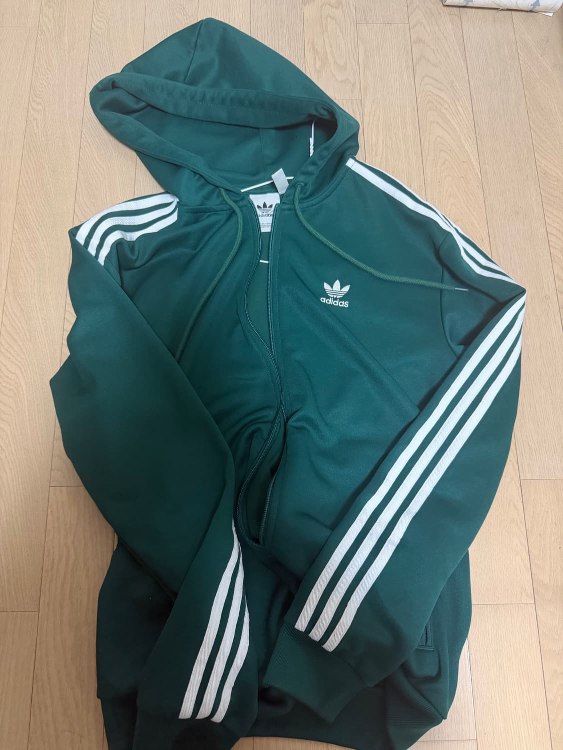 아디다스 후드 져지 L 상품이미지1