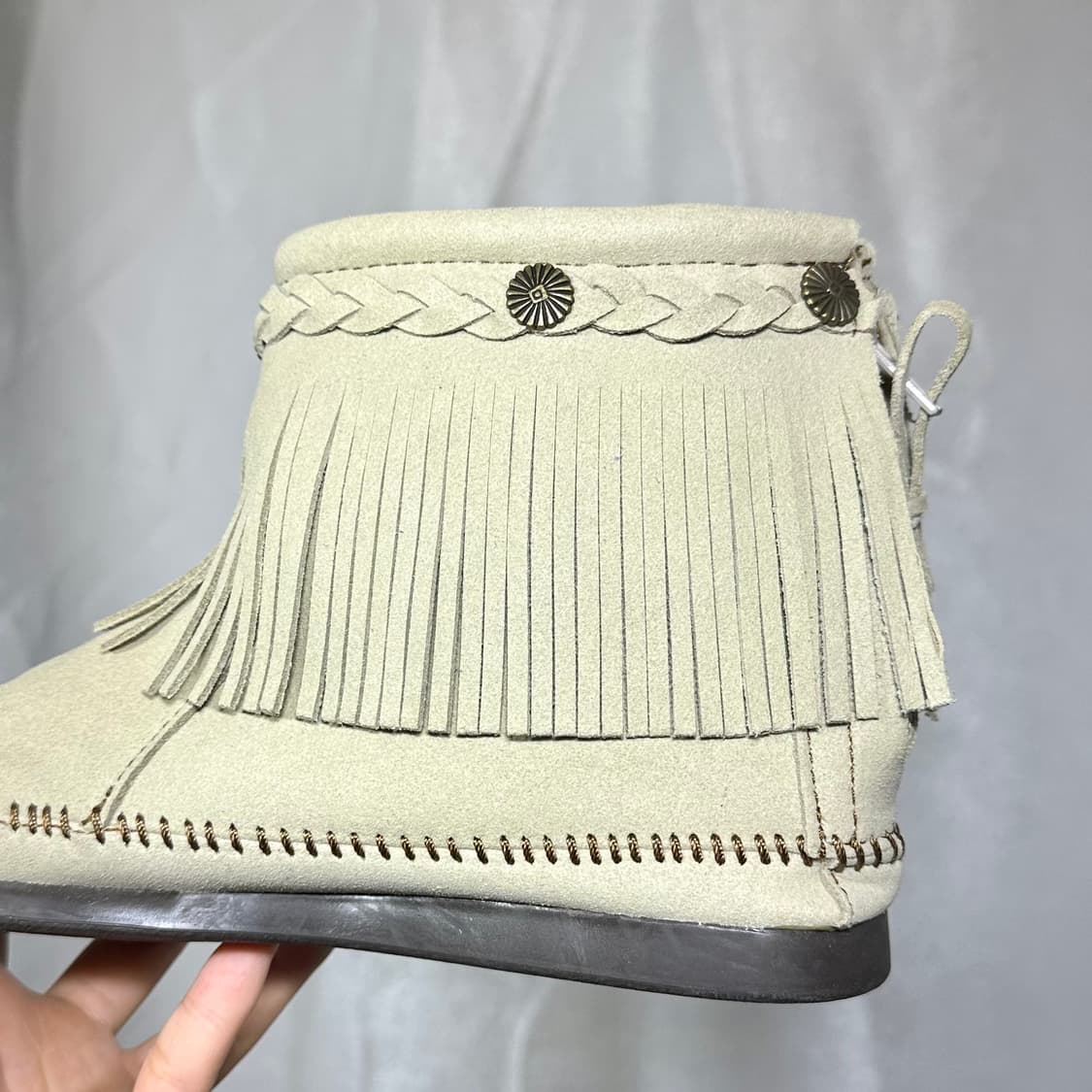 MINNETONKA 미네통카 부츠 베이지 상품이미지6