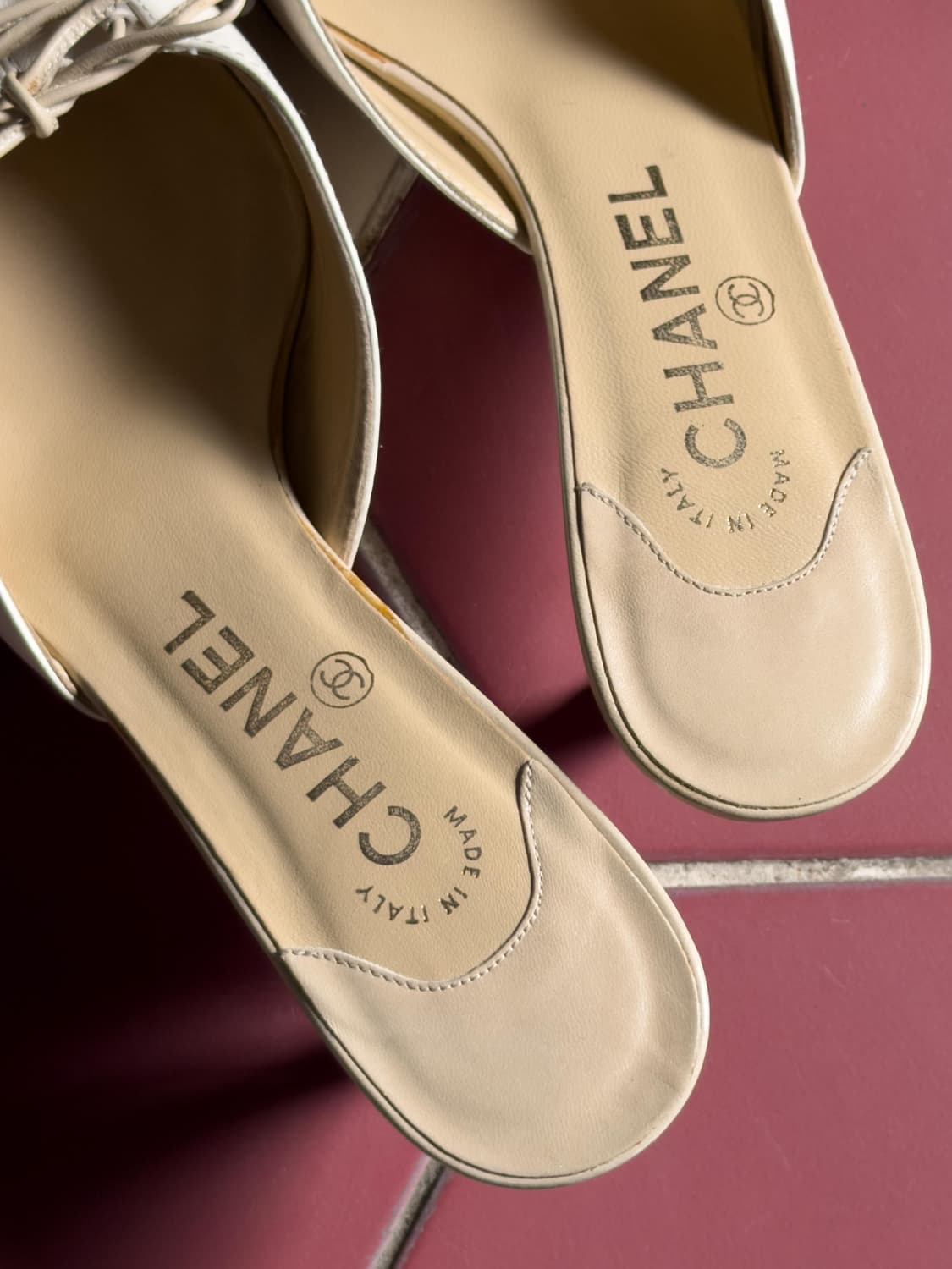 2003 샤넬 레이스업 뮬 상품이미지5