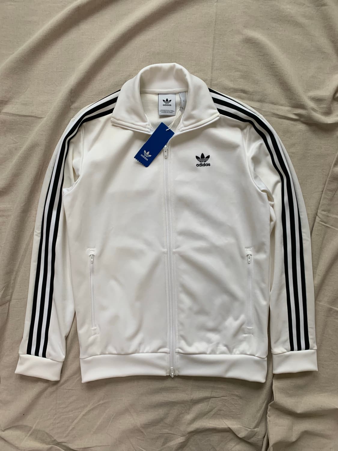 아디다스 오리지널스 베켄바우어 트랙탑 화이트 져지 상품이미지6