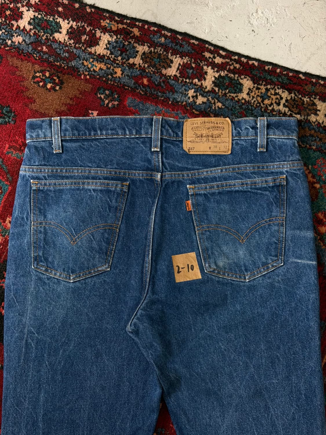 90’s USA 빈티지 리바이스 517 오렌지탭 부츠컷 리바이스 청바지 상품이미지6