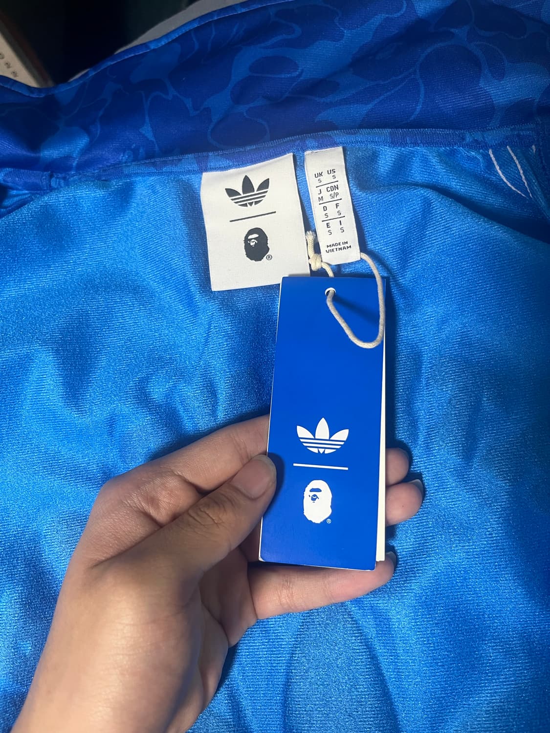 베이프X아디다스 콜라보 져지 상품이미지3