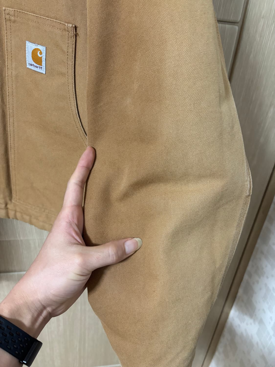 칼하트 j002 디트로이트 자켓 브라운 상품이미지8