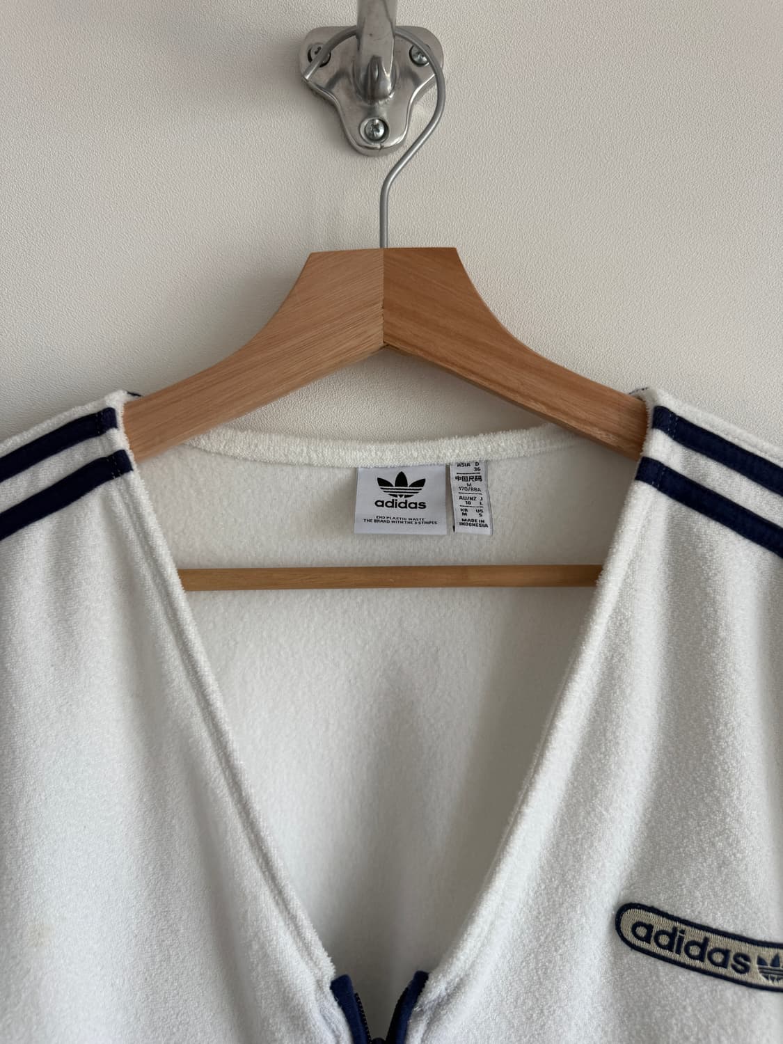 아디다스(adidas) 플리스 집업 가디건(부분 얼룩) 상품이미지6