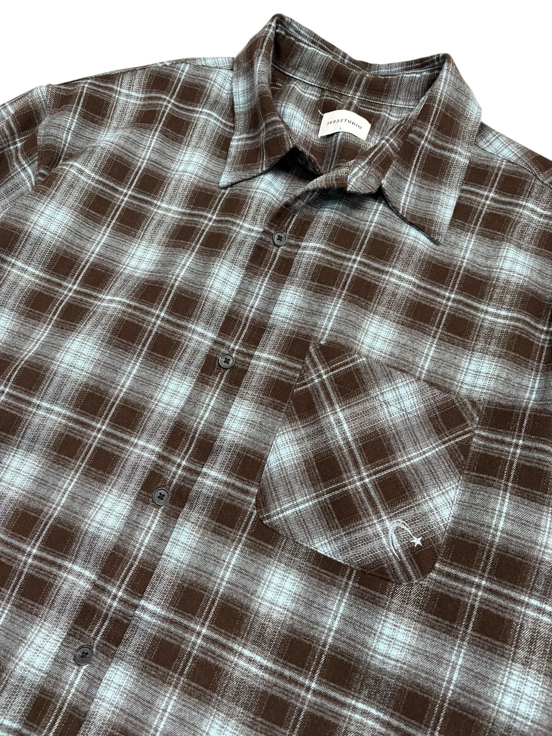 1993스튜디오 체크 셔츠 상품이미지6