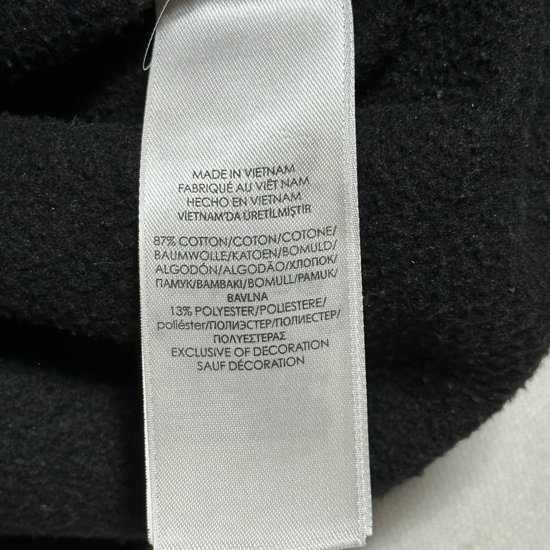 S 폴로랄프로렌 빅로고 블랙 기모 후드티 상품이미지5