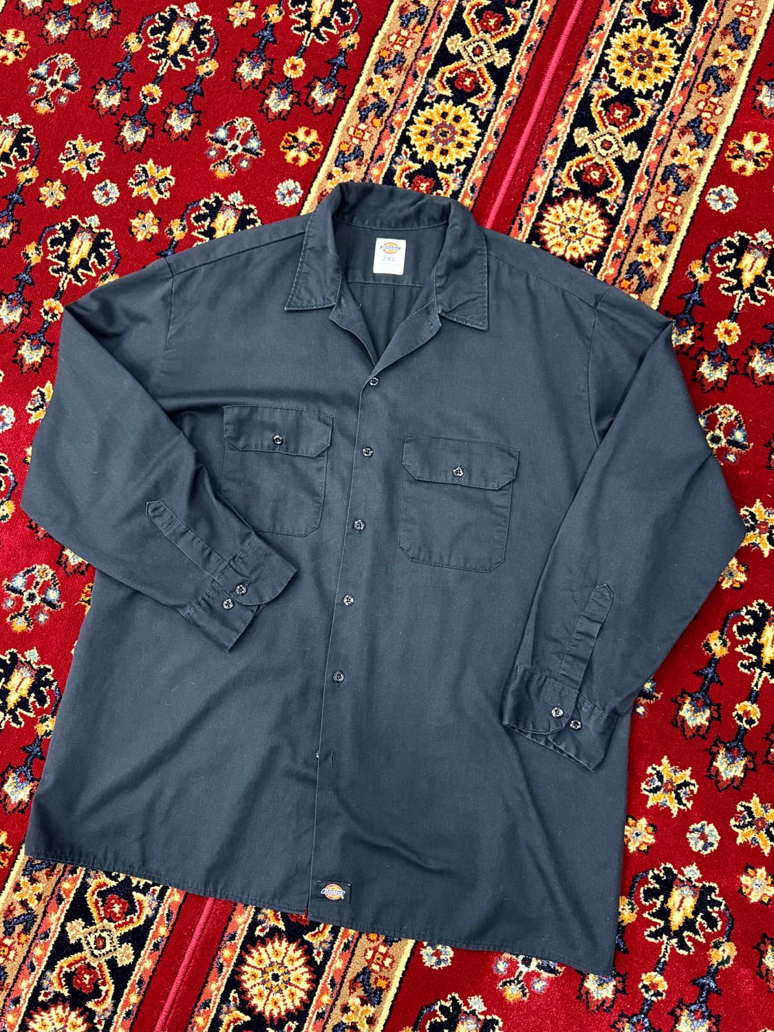 디키즈 574 워크셔츠 블랙 2XL 상품이미지6