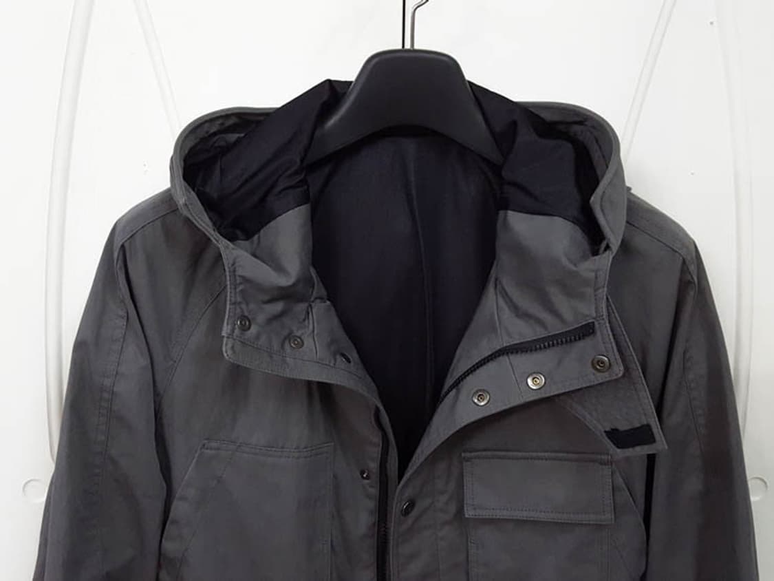 알레그리 남성 그레이 코튼 자켓 100 상품이미지2