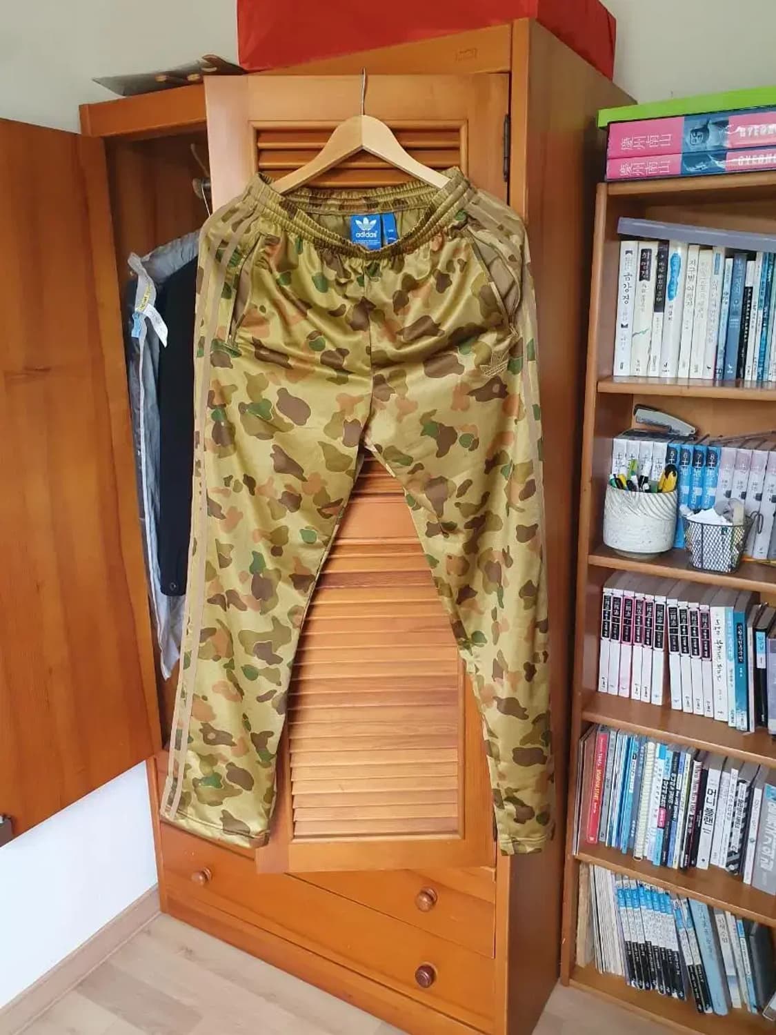아디다스 정품 파이어버드 로고 카모플라주 된장 세트 상품이미지8