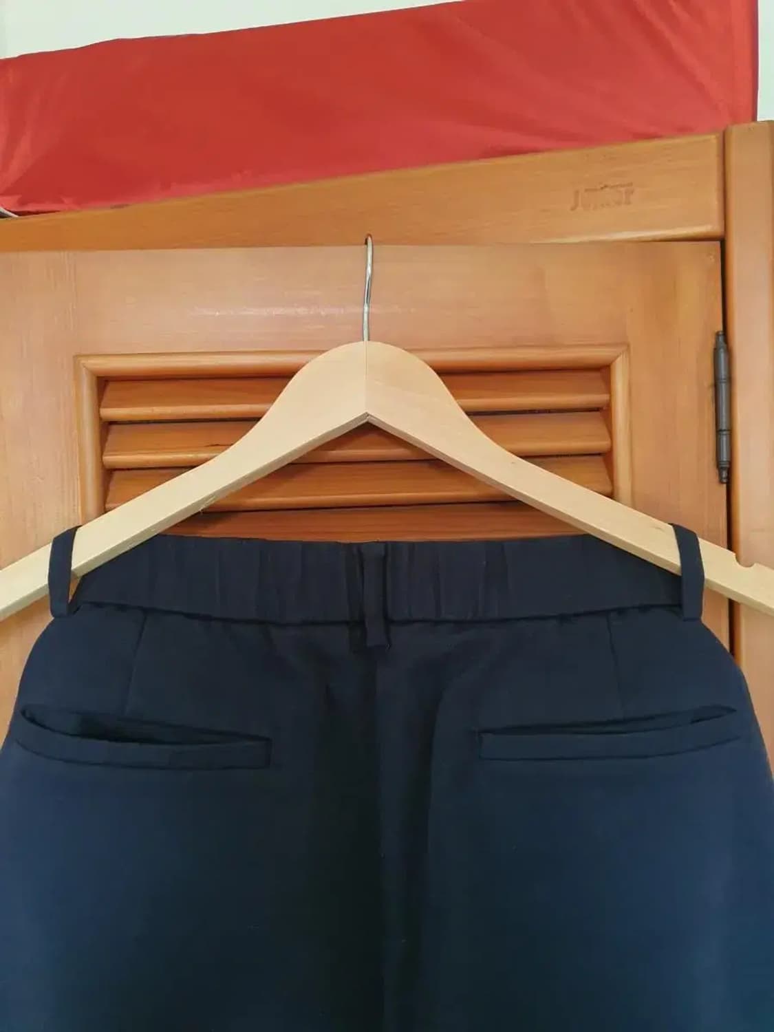 미사용 택채새상품 고프코어 런던 디자이너 유돈초이 네이비 코튼슬랙스 34 상품이미지6