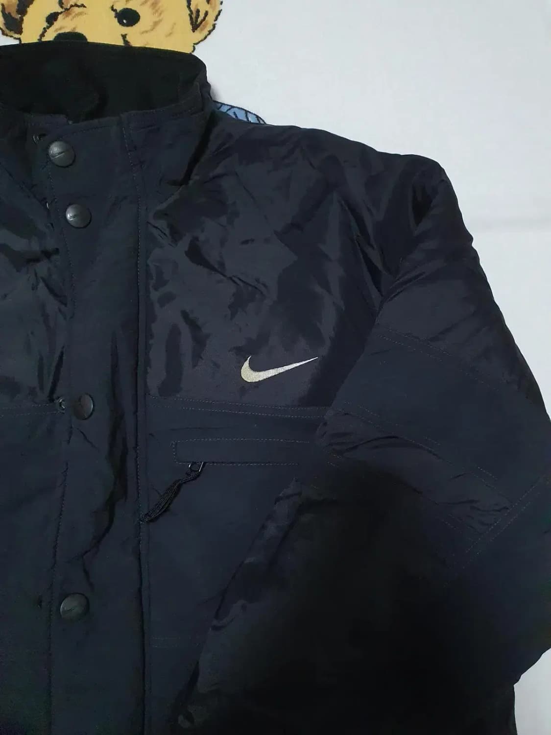 실사이즈 XL~2XL 힙한 올드스쿨 빅스우스 정품 나이키 로고 자켓 상품이미지4