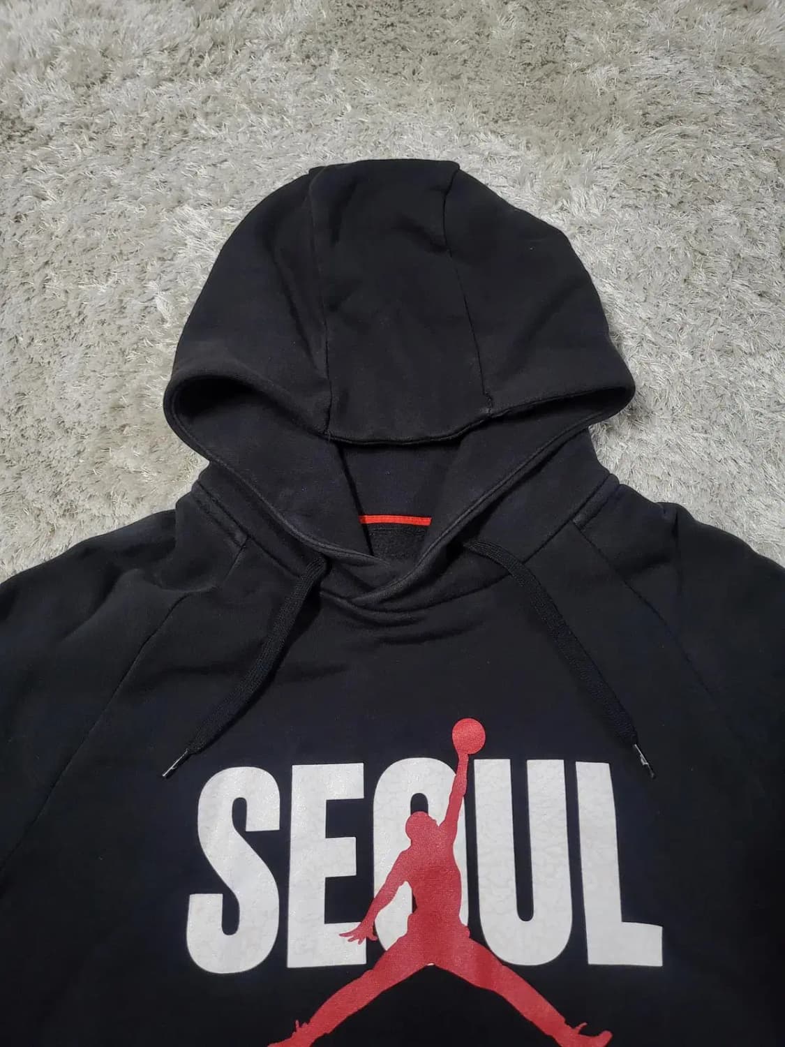 ㅇ정품 나이키 조던 서울 후드티 블랙 XL사이즈 상품이미지5
