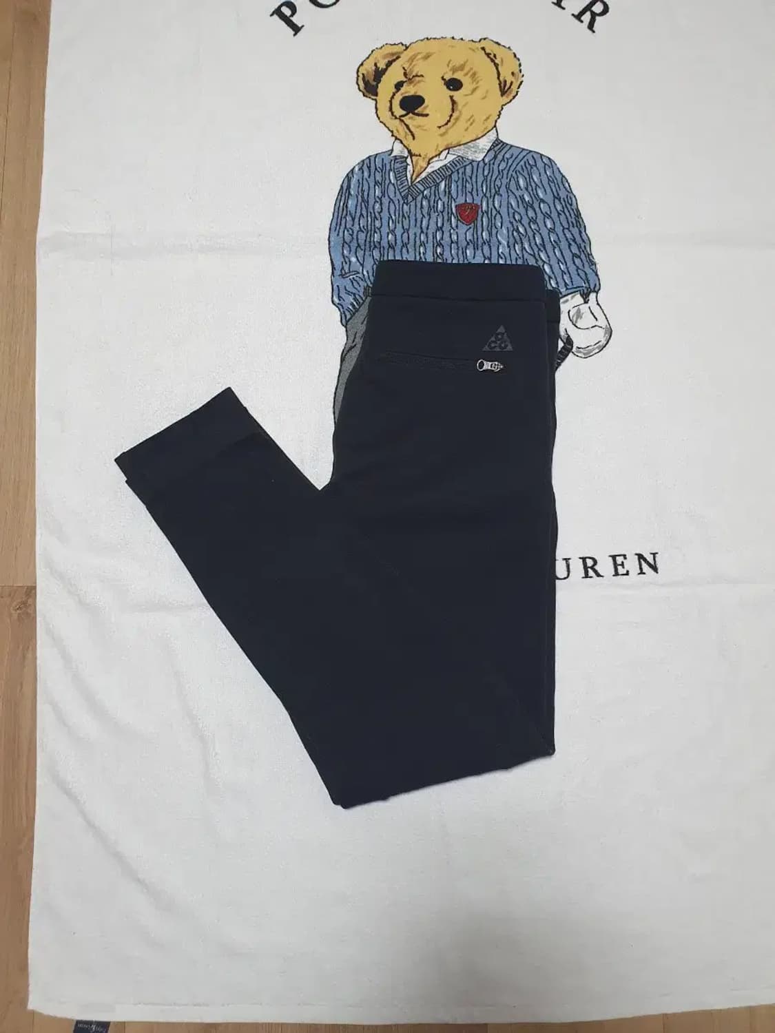ㅇ173/70정핏 나이키 빅 ACG 로고 테크팩 팬츠 블랙 상품이미지2