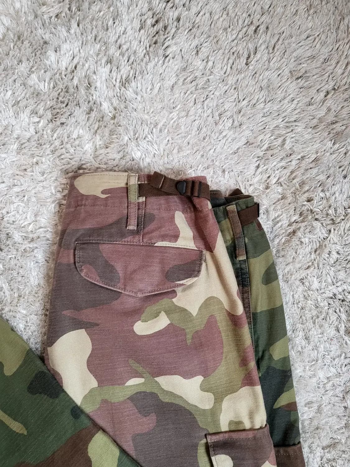 청바지 근본 리바이스 빅E 탭 배색 카모플라주 아메카지 팬츠 32 상품이미지5