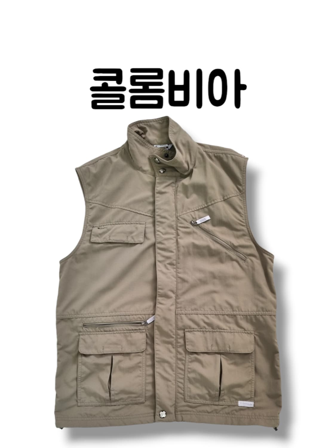 M사이즈 콜롬비아 고프코어 멀티포켓 기능성 베스트 조끼 상품이미지1