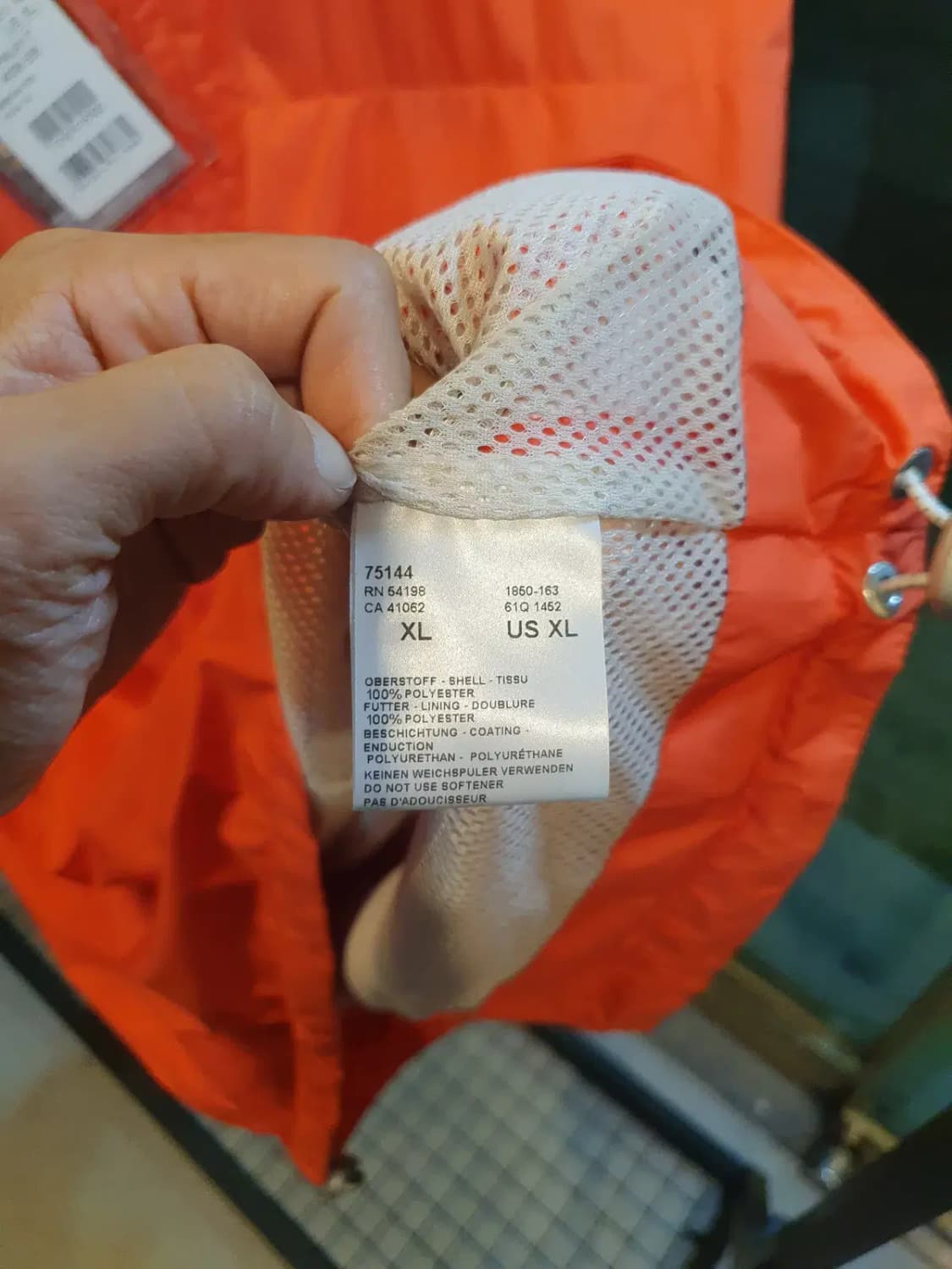 골프웨어 신품가 60만 보그너 새상품 바람막이 바막 아노락 자수자켓 XL 상품이미지5