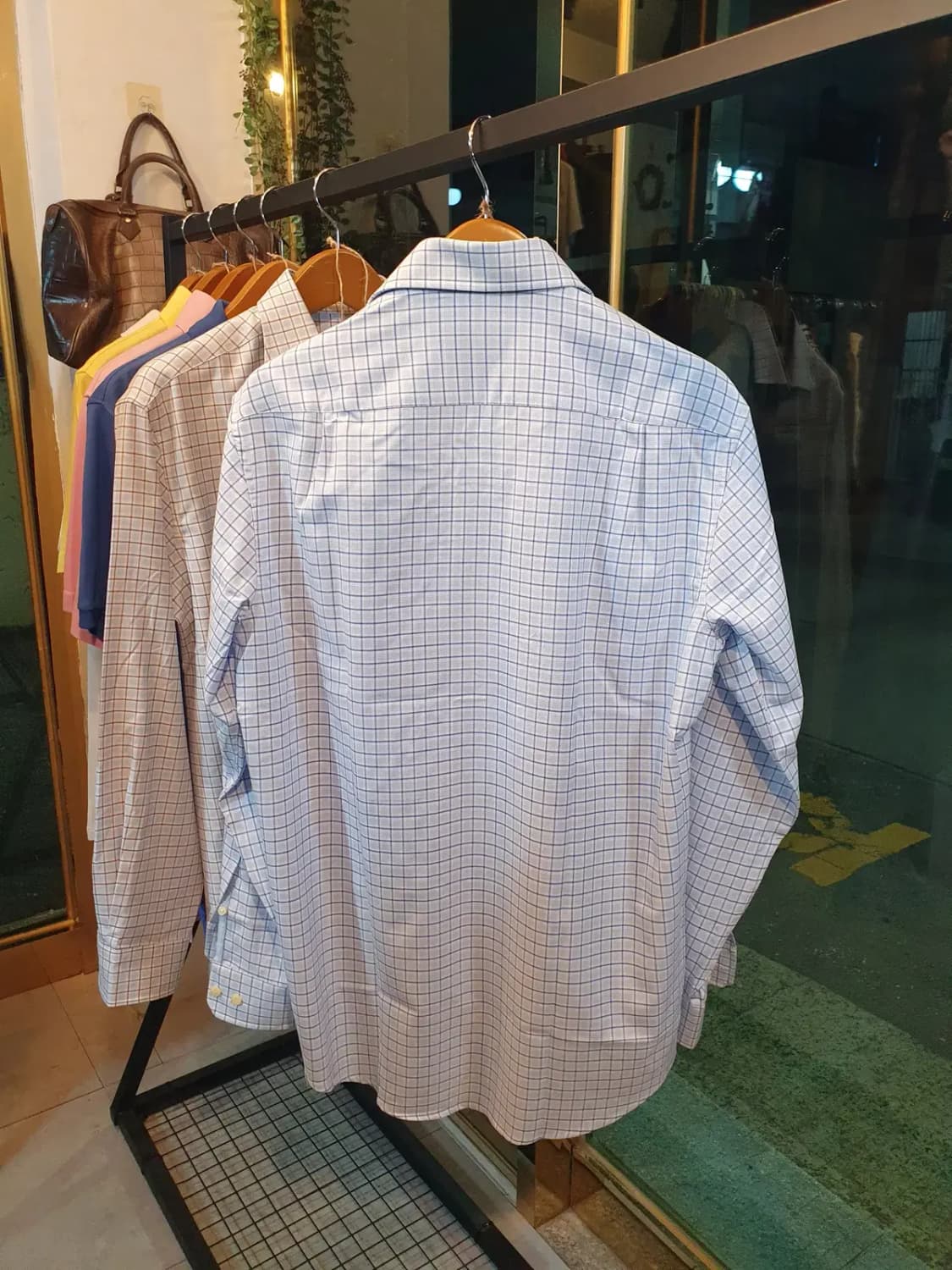 신품가 30만원 새상품 멀티컬러 체크 셔츠 상품이미지7