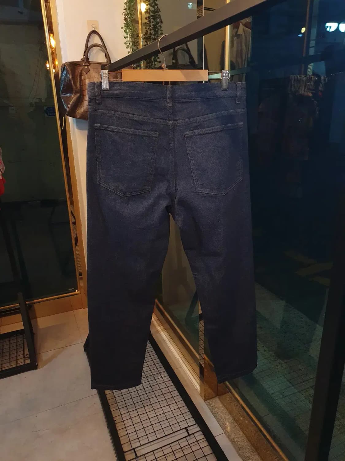 시스템옴므 테이퍼드핏 진청 데님 34사이즈 상품이미지7