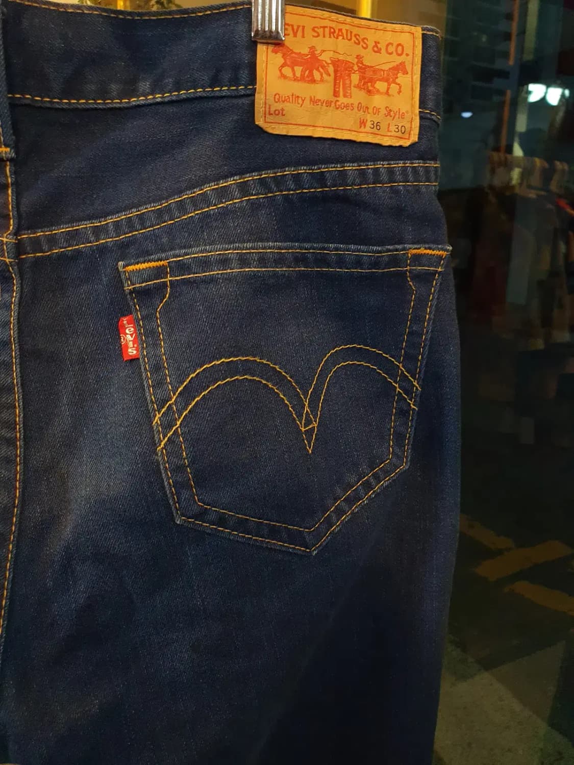 리바이스 타입원 진청 데님 팬츠 36/30 상품이미지7