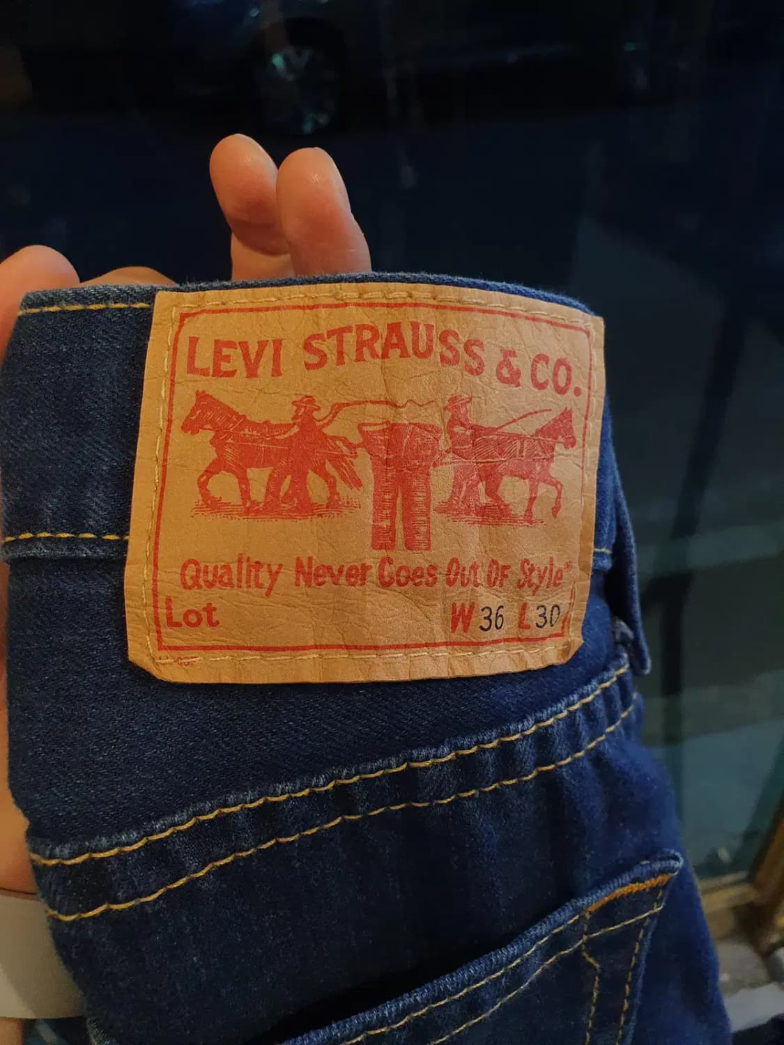 리바이스 타입원 진청 데님 팬츠 36/30 상품이미지8