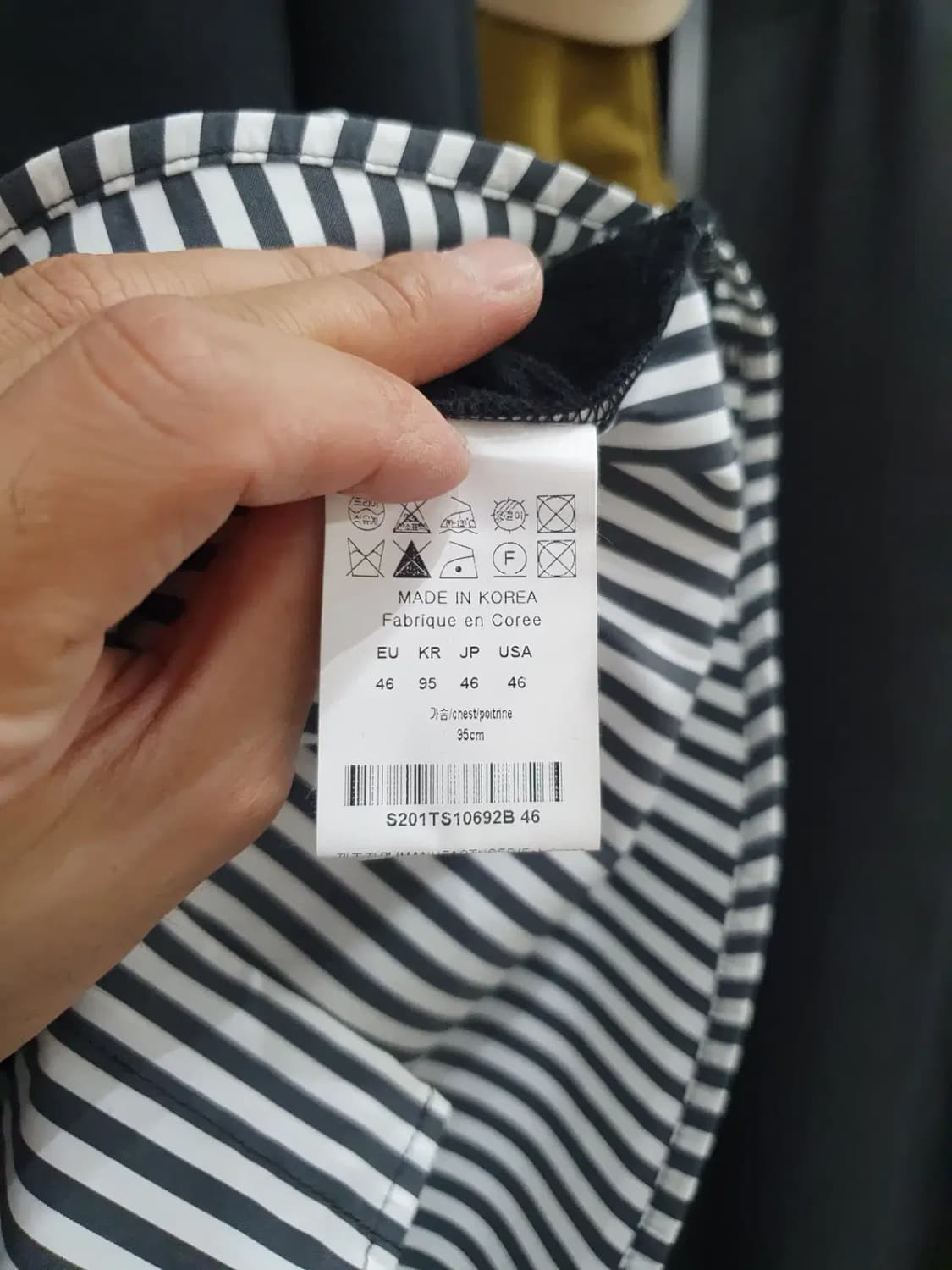 솔리드옴므 셔츠 밑단디테일 스웨트셔츠 맨투맨 95 상품이미지6