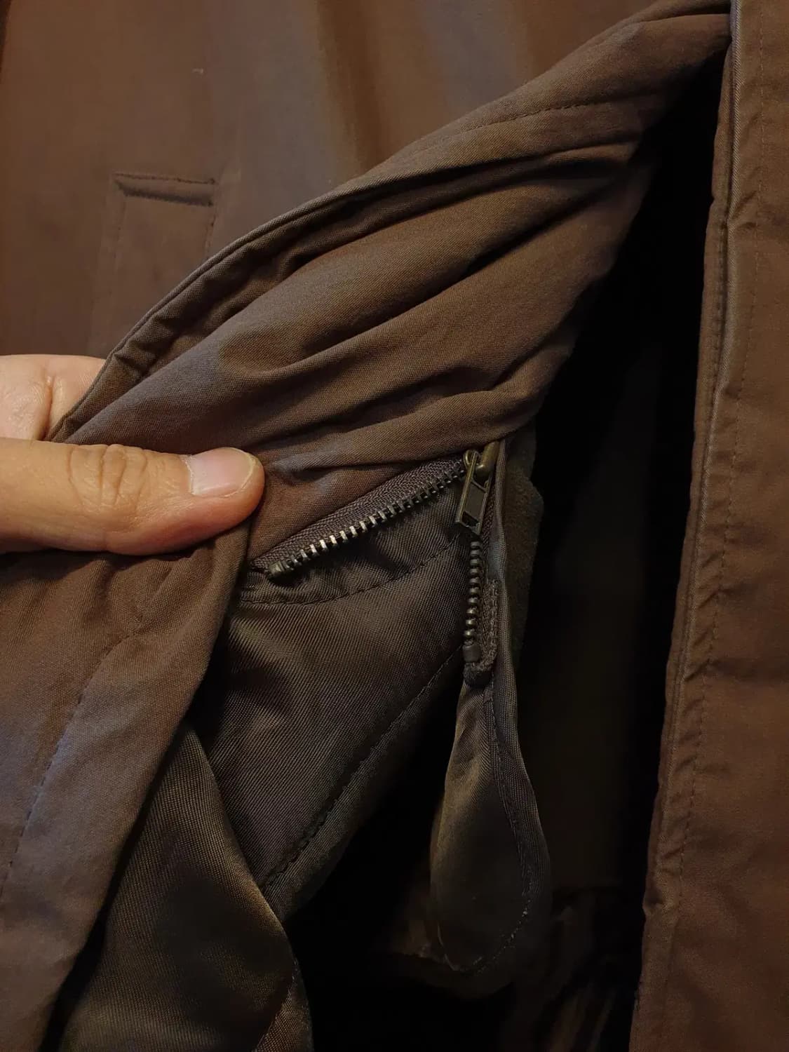 카루소 안감 분리가능 싱글 버튼 롱 자켓 코트 100사이즈 상품이미지6