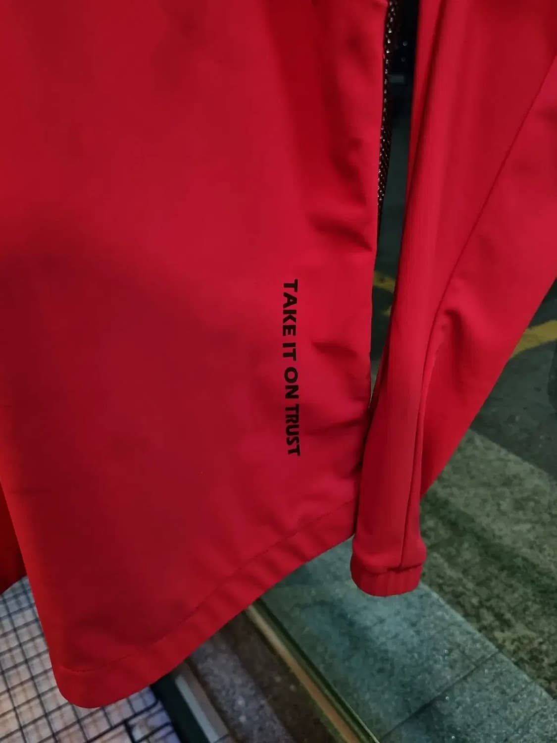 더블유앵글 WANGLE 골프 저지 블랙 레드 100사이즈 상품이미지9