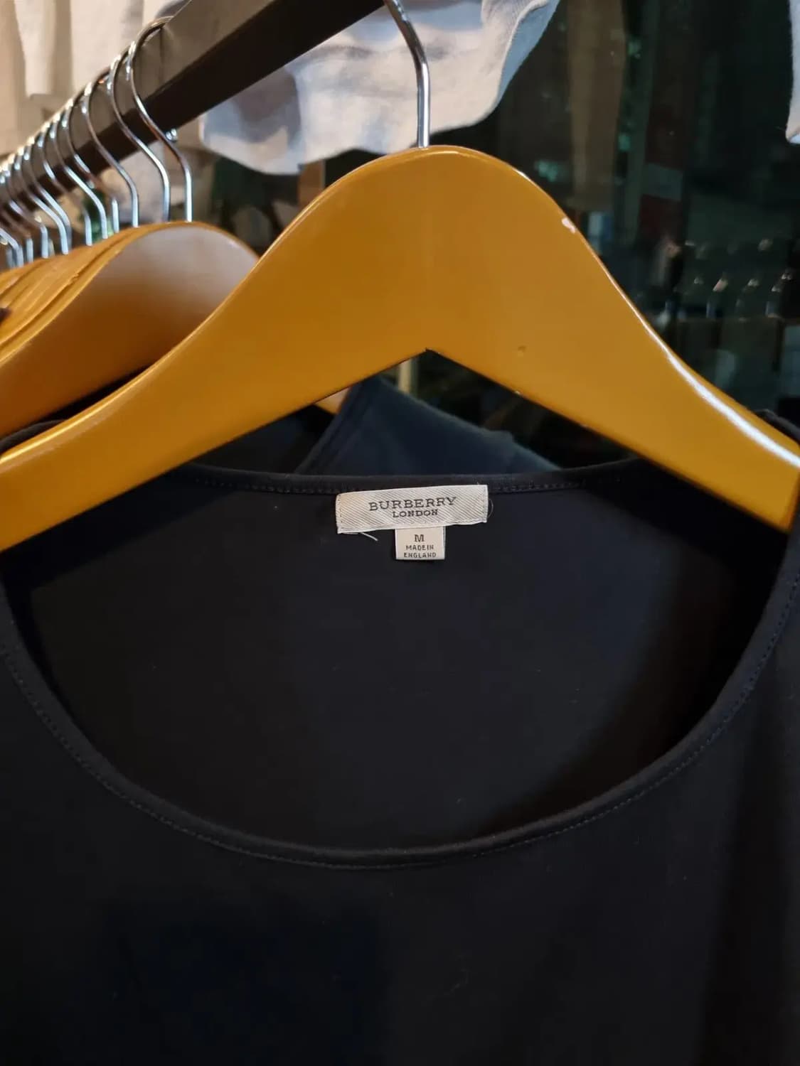 버버리 여성 노바체크 어깨 셔링 퍼프 반팔 M사이즈 상품이미지3