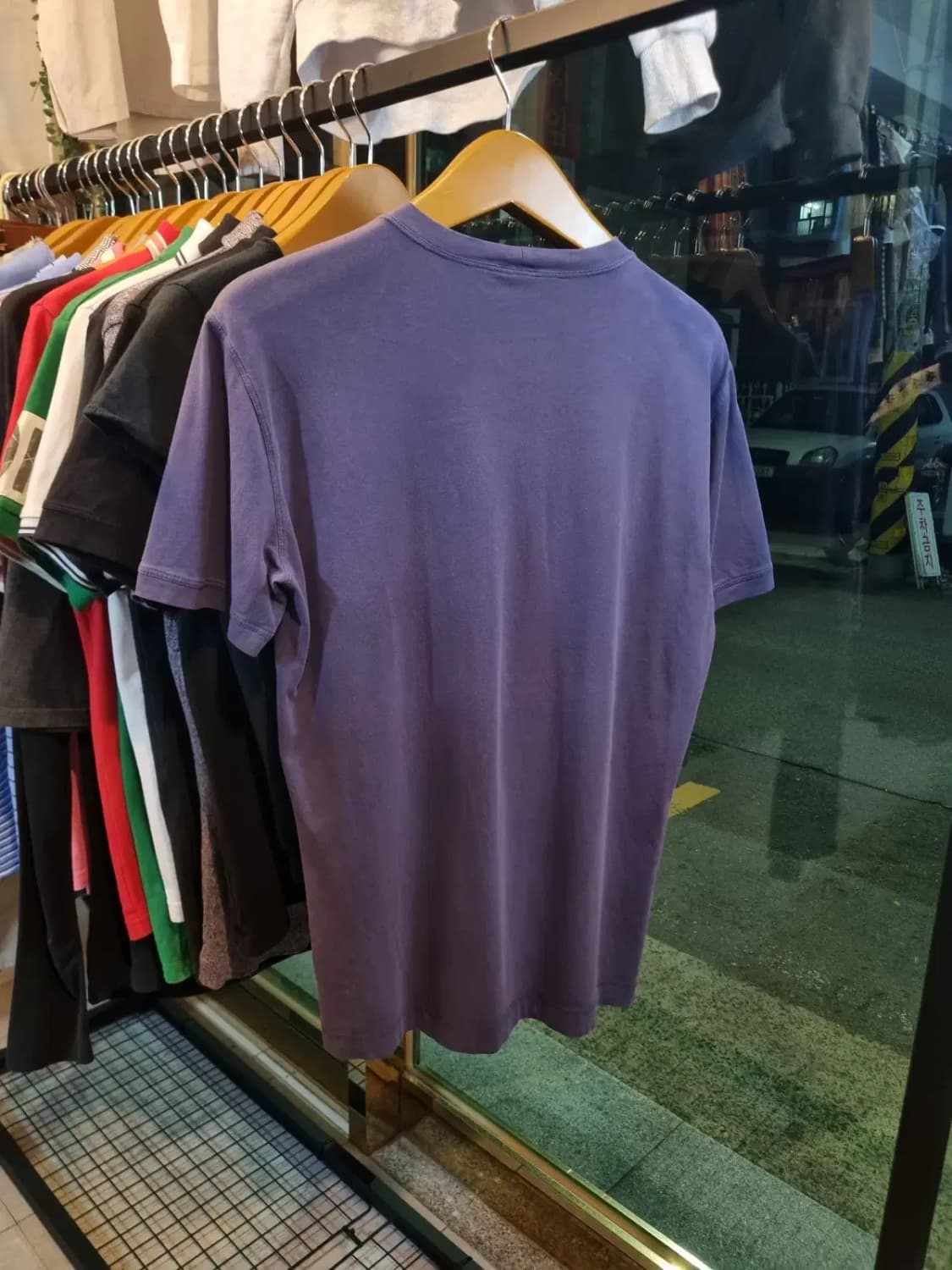 아르마니 꼴레지오니 이탈리아 이태리 최상급 명품 로고 티셔츠 XL사이즈 상품이미지6