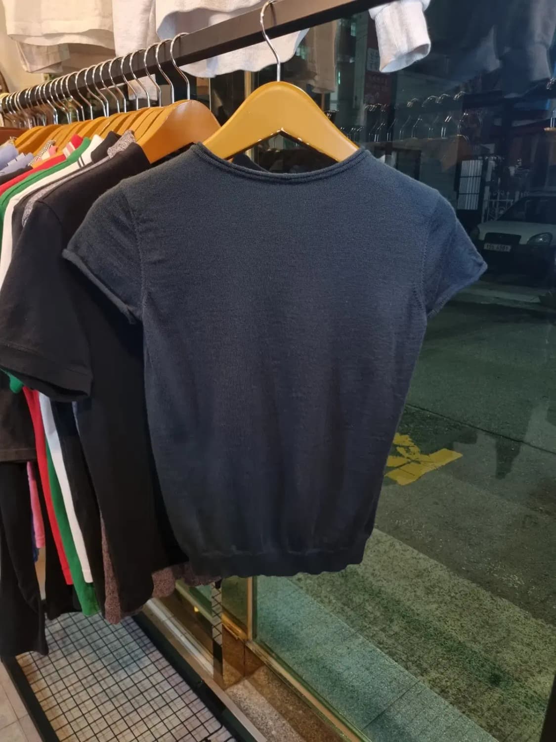 아르마니 꼴레지오니 반팔 모 100% 100사이즈 상품이미지6