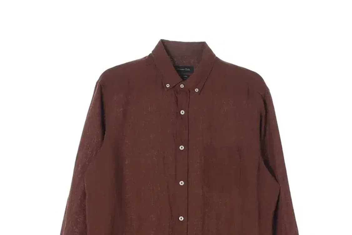 마시모두띠 린넨 셔츠 L사이즈 상품이미지2