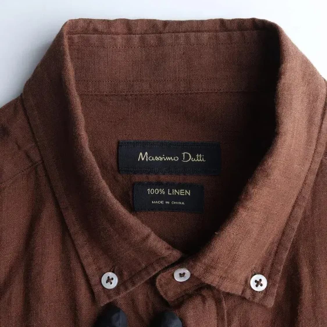 마시모두띠 린넨 셔츠 L사이즈 상품이미지5