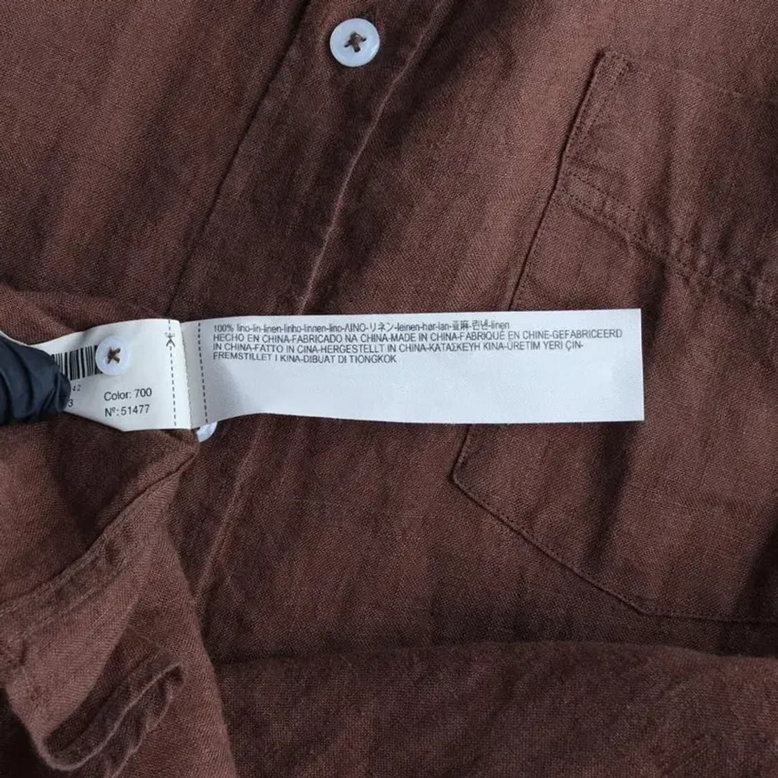 마시모두띠 린넨 셔츠 L사이즈 상품이미지6