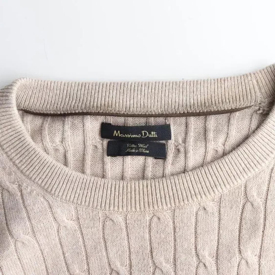 마시모두띠 코튼 혼방 니트 L사이즈 상품이미지5