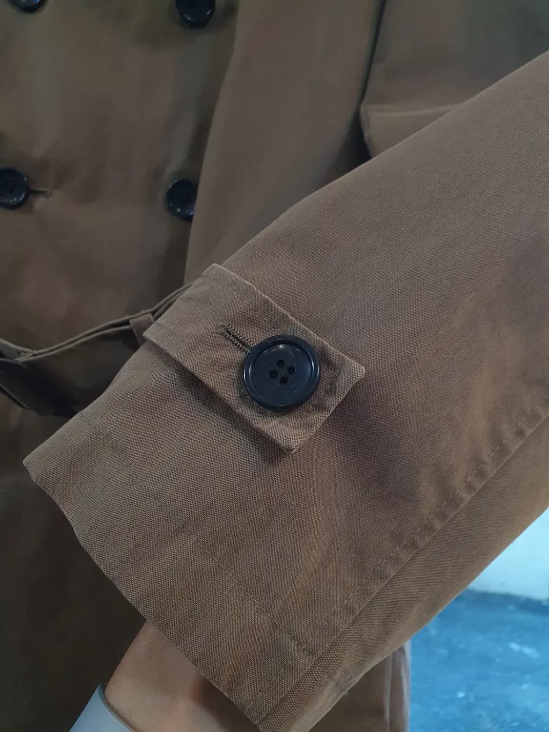 이탈리아 LIMONTA 더블 브레스티드 트렌치코트 S사이즈 상품이미지7