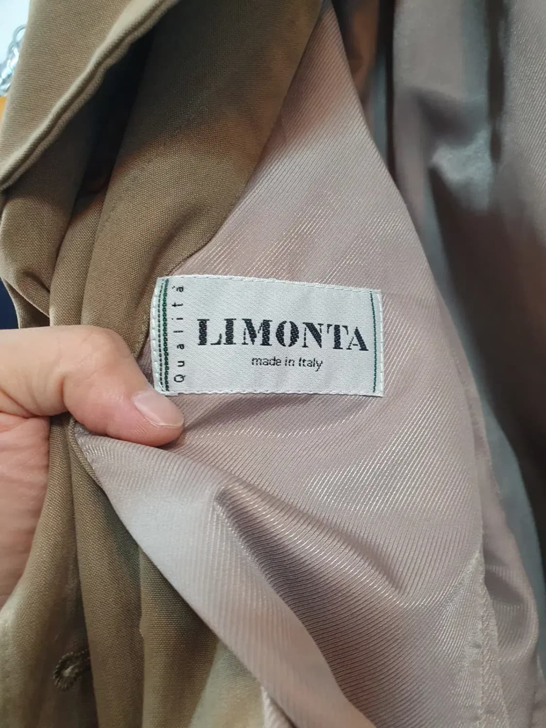 이탈리아 LIMONTA 더블 브레스티드 트렌치코트 S사이즈 상품이미지8