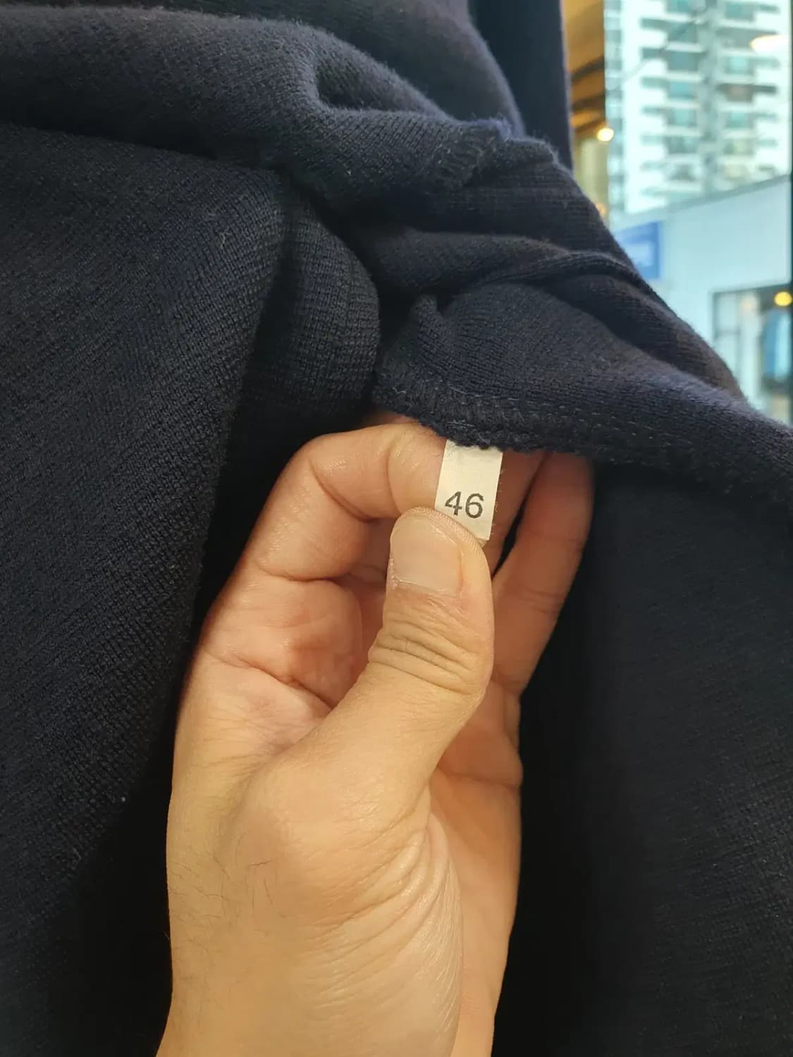 이탈리아 모르가나 더블 브레스티드 니트 자켓 46사이즈 상품이미지8